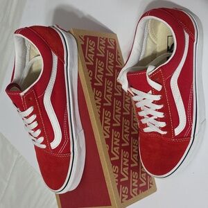 Vans Old Skool Red Sneakers